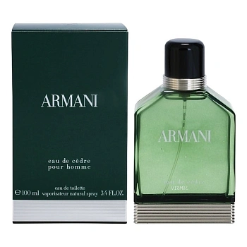 Armani Eau de Cedre туалетная вода 100 мл