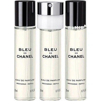 Bleu de Chanel Eau de Parfum парфюмерная вода 20 мл х 3 (сменный объем)