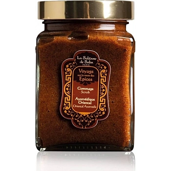 La Sultane de Saba Voyage Sur La Route Des Epices - Ambre Vanille Patchouli скраб для тела 300 мл