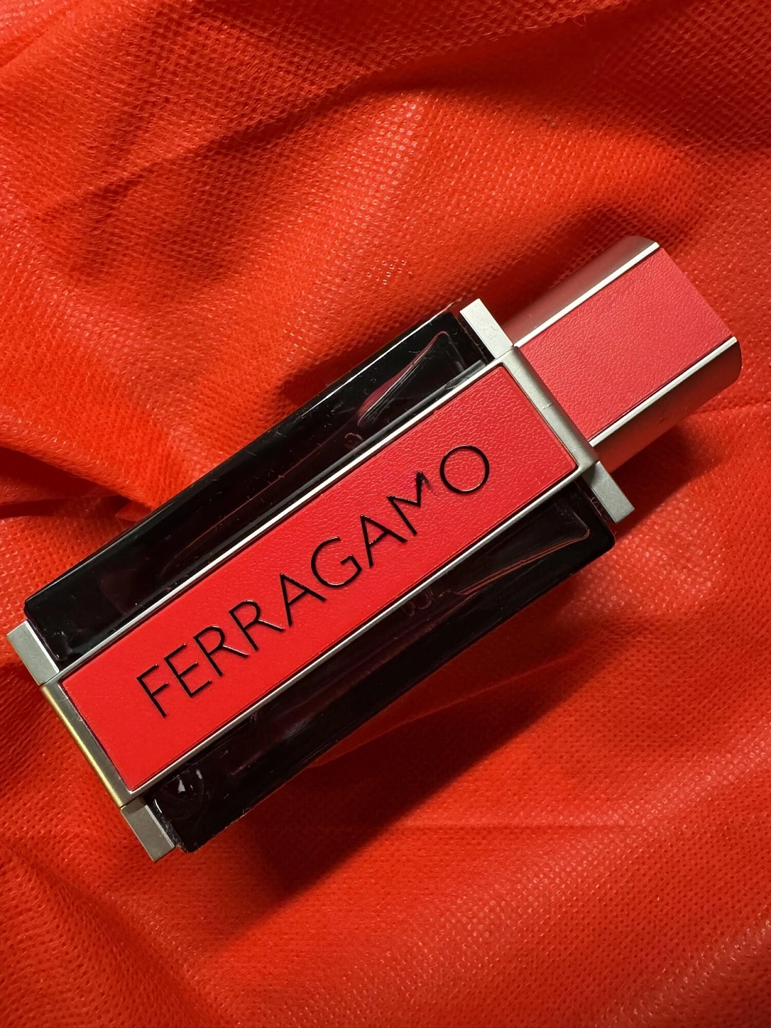 Salvatore Ferragamo Red Leather