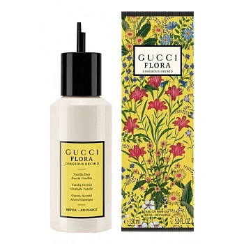 Gucci Flora Gorgeous Orchid парфюмерная вода 150 мл (сменный объем)