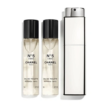 Chanel N°5 L'Eau дорожный набор: туалетная вода 20 мл x 3