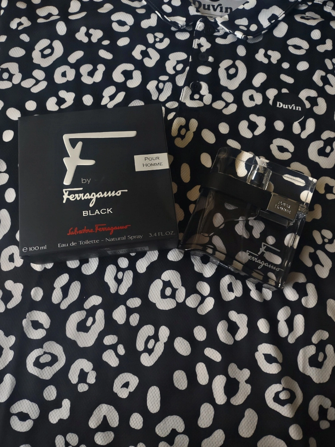 Salvatore Ferragamo F by Ferragamo Black pour homme