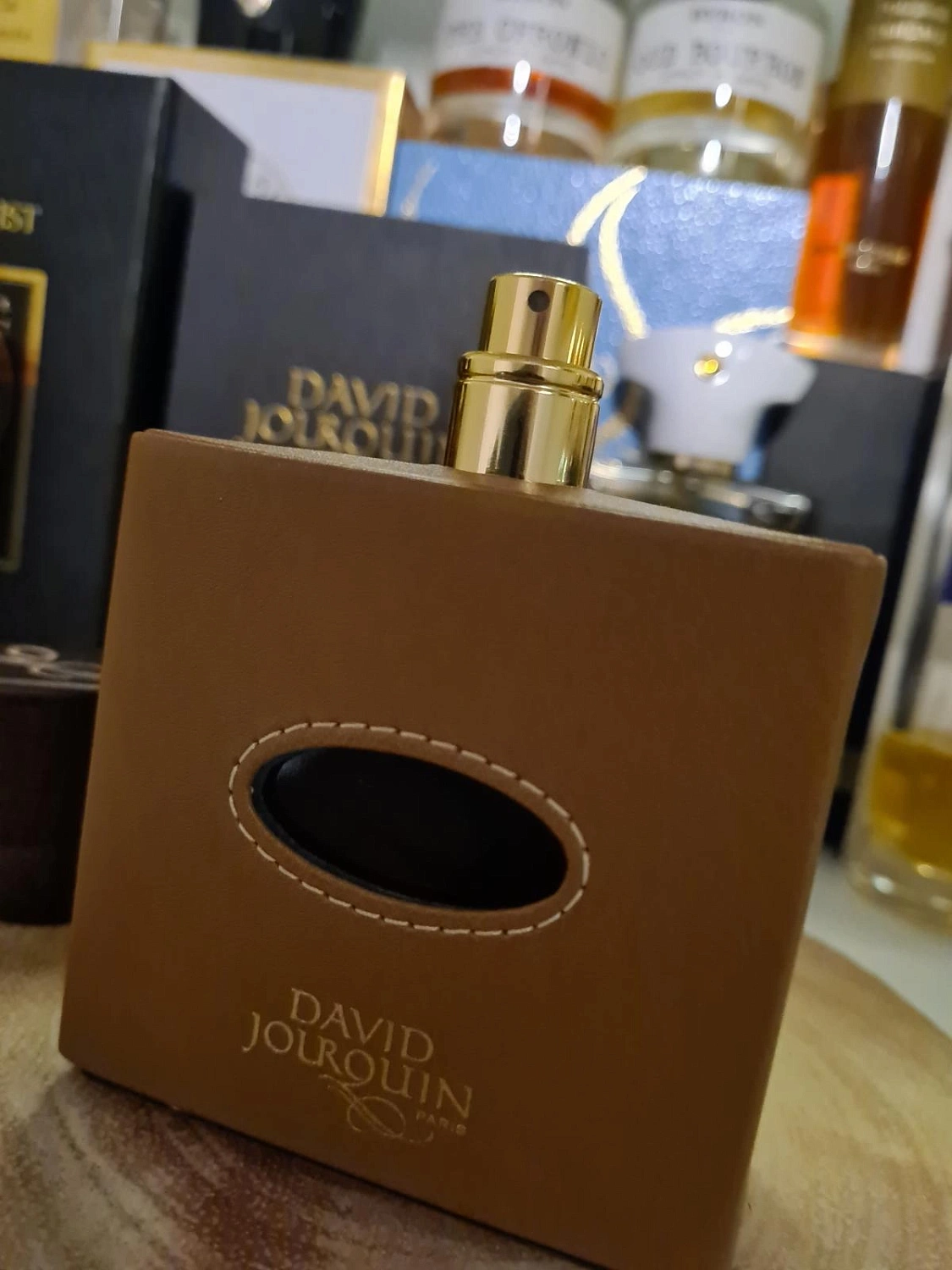 David Jourquin Cuir Tabac
