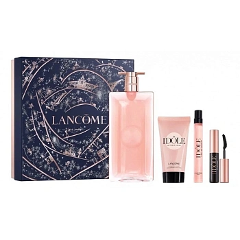 Lancôme Idole набор: парф. вода 50 мл + парф. вода 10 мл + крем д/тела 50 мл + тушь