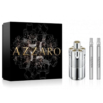 Azzaro Wanted Eau de Parfum набор: парф.вода 100 мл + парф.вода 10 мл х 2
