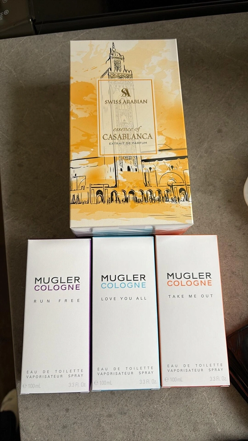 Mugler Cologne Run Free