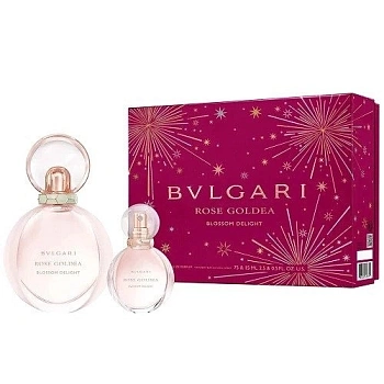 Bvlgari Rose Goldea Blossom Delight набор: парф. вода 75 мл + парф. вода 15 мл