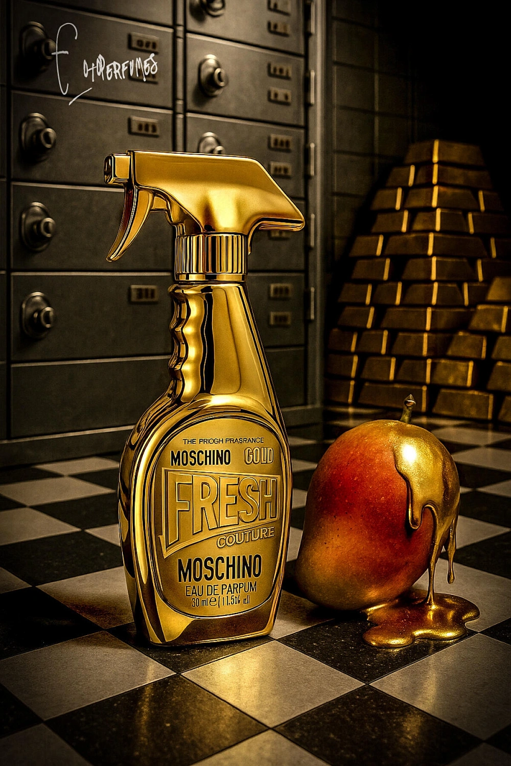 Moschino Gold Fresh Couture
