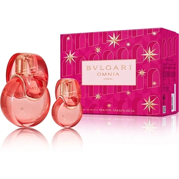 Bvlgari Omnia Coral набор: т.вода 100 мл + т.вода 15 мл