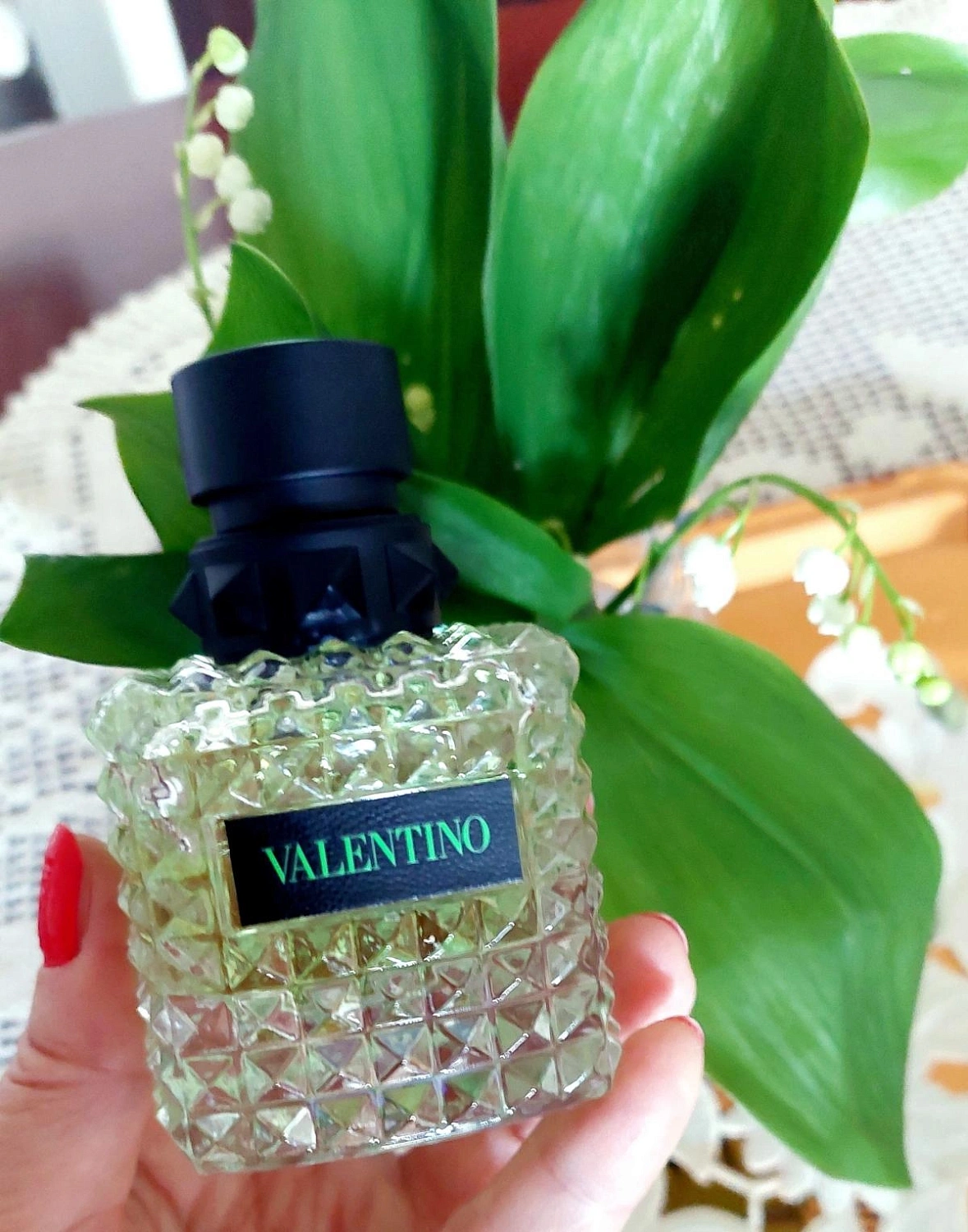 Valentino Donna Born in Roma Green Stravaganza