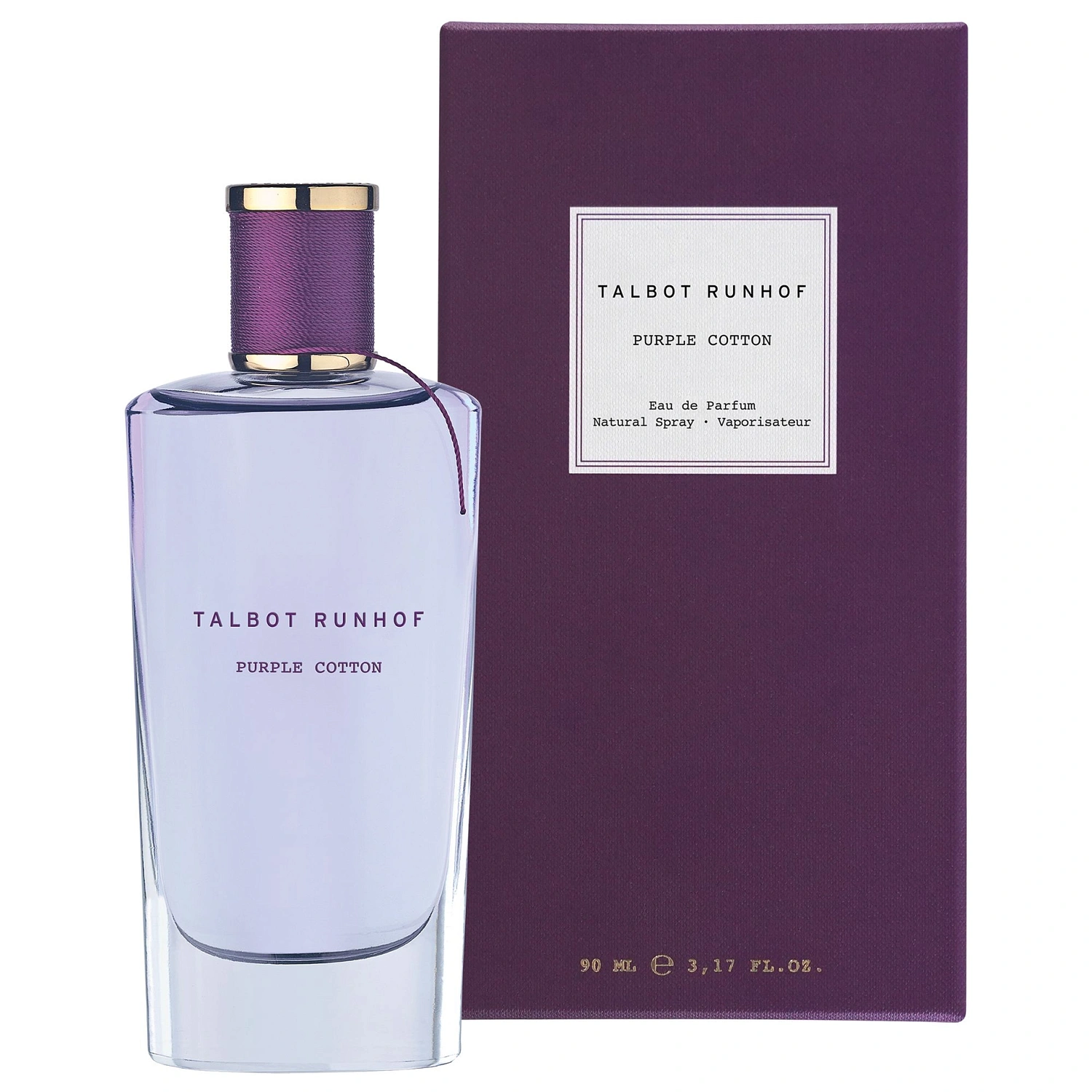 Talbot Runhof Purple Cotton