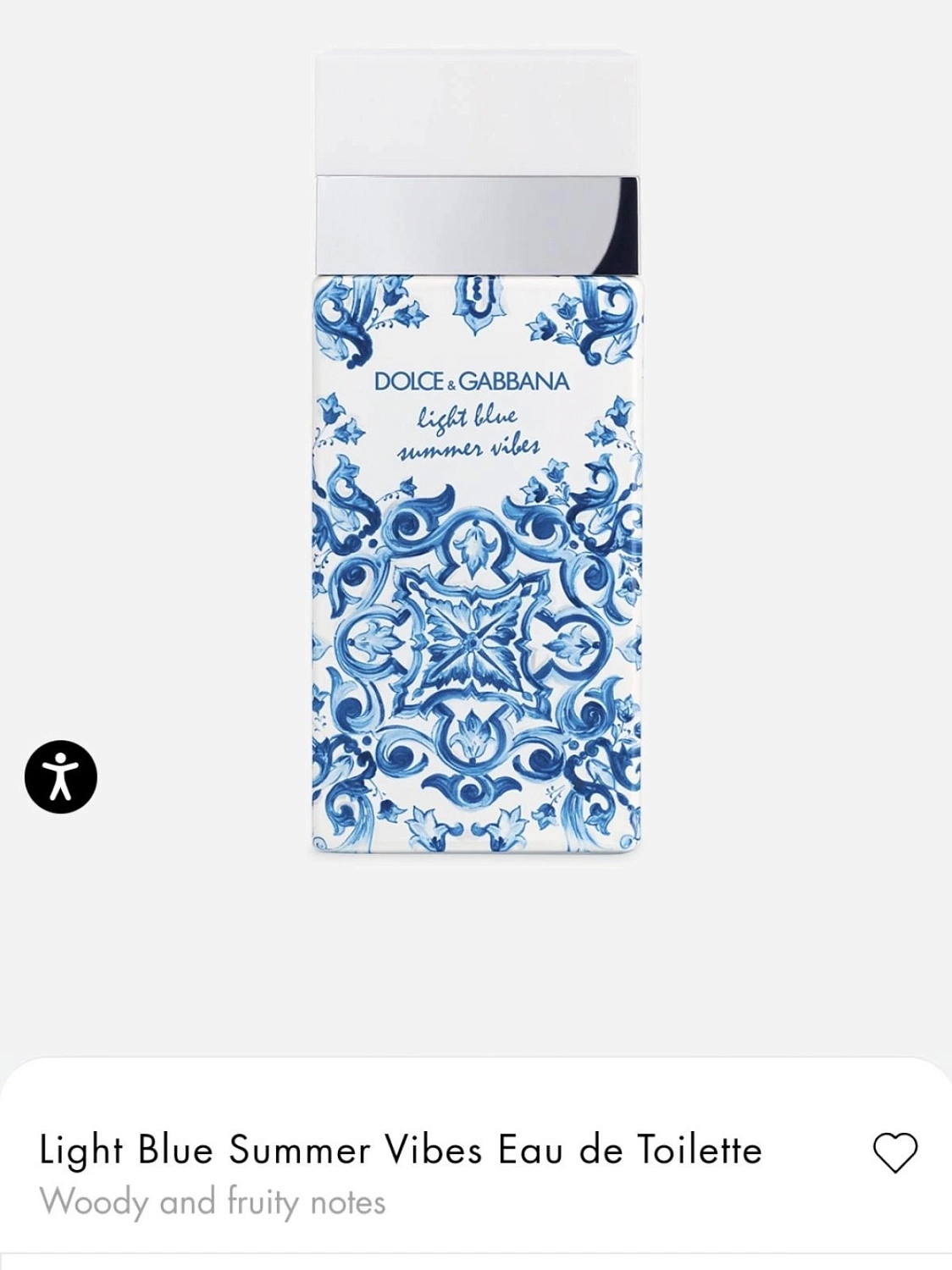Dolce & Gabbana Light Blue Summer Vibes