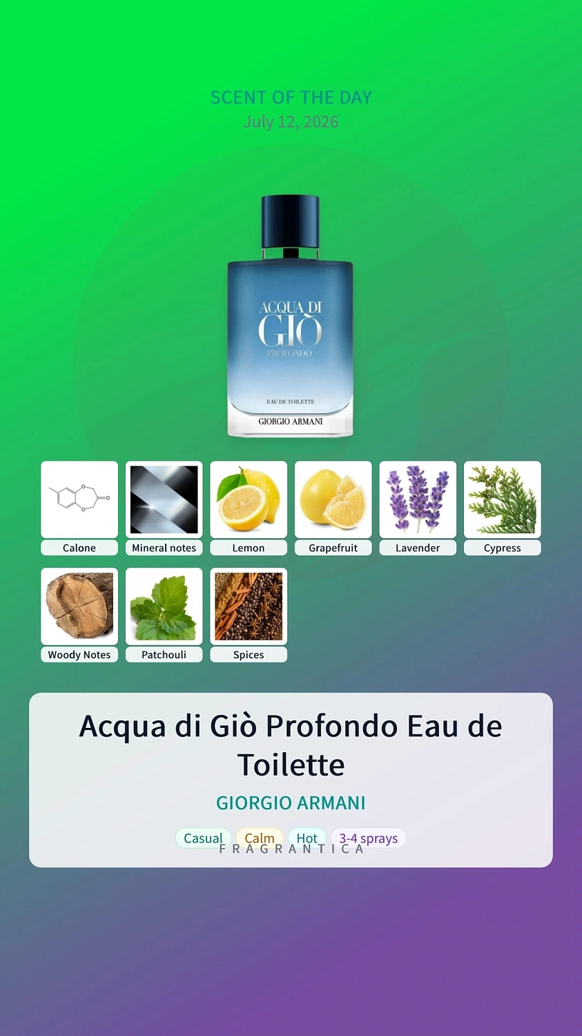 Armani Acqua di Gio Profondo Eau de Toilette