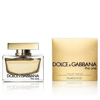 Dolce & Gabbana The One парфюмерная вода 75 мл