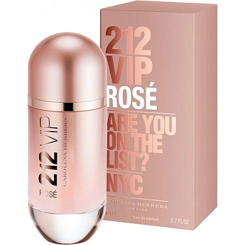 Carolina Herrera 212 VIP Rose парфюмерная вода 80 мл