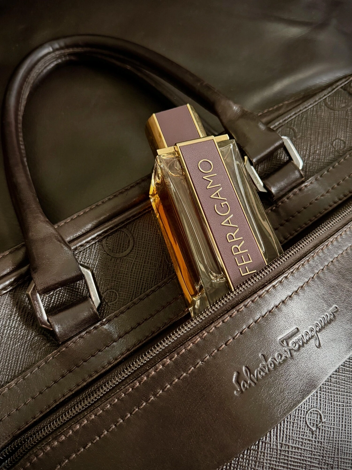 Salvatore Ferragamo Spicy Leather
