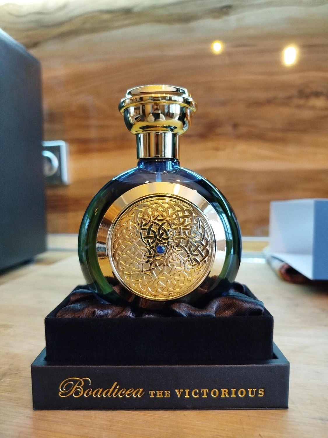Boadicea the Victorious Blue Sapphire