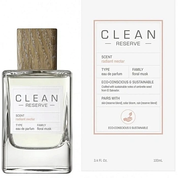 Clean Radiant Nectar парфюмерная вода 100 мл