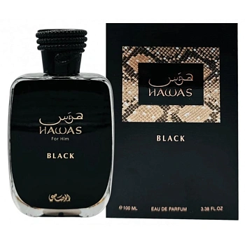 Rasasi Hawas Black парфюмерная вода 100 мл