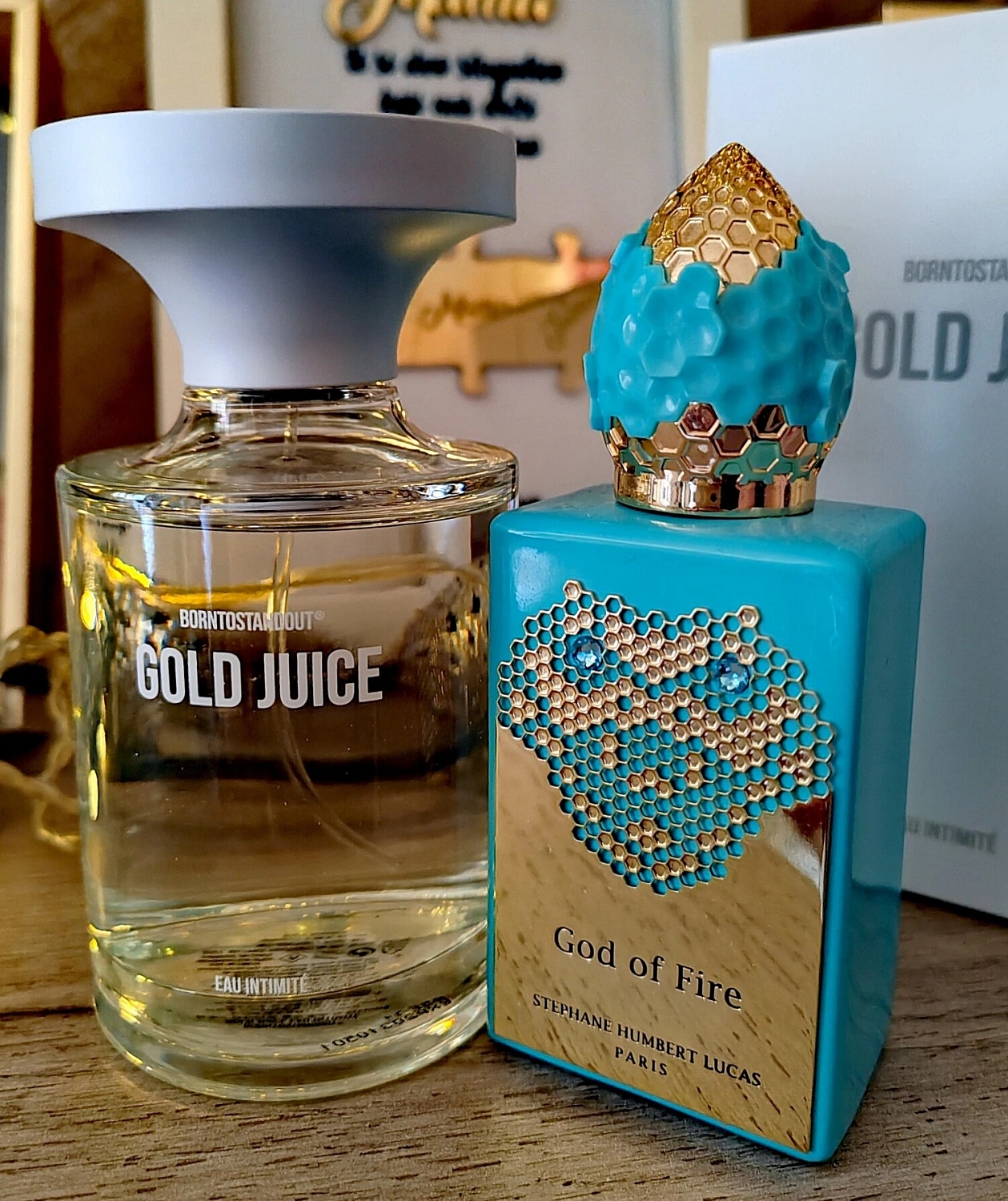 BORNTOSTANDOUT Gold Juice